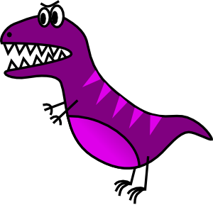 free vector Jazzynico Dino Simple T Rex clip art
