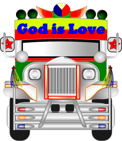 free vector Jeepney clip art