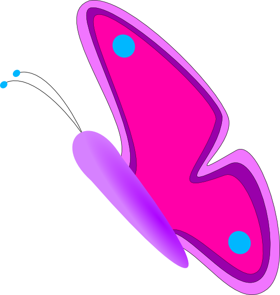 free vector Jesseakc Butterfly clip art