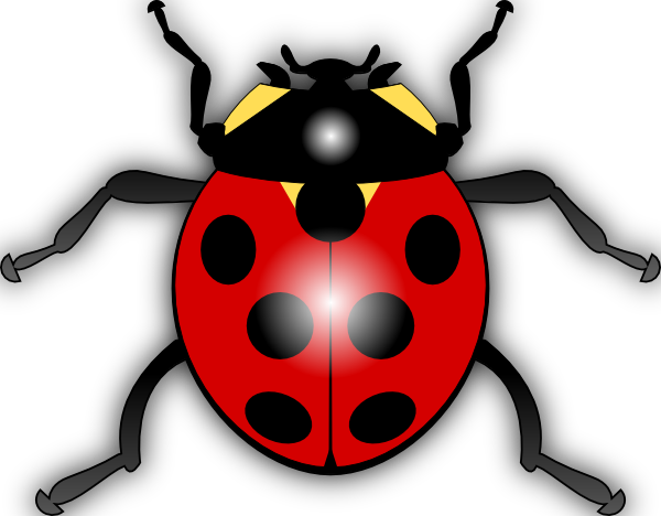 free vector Jilagan Ladybug clip art
