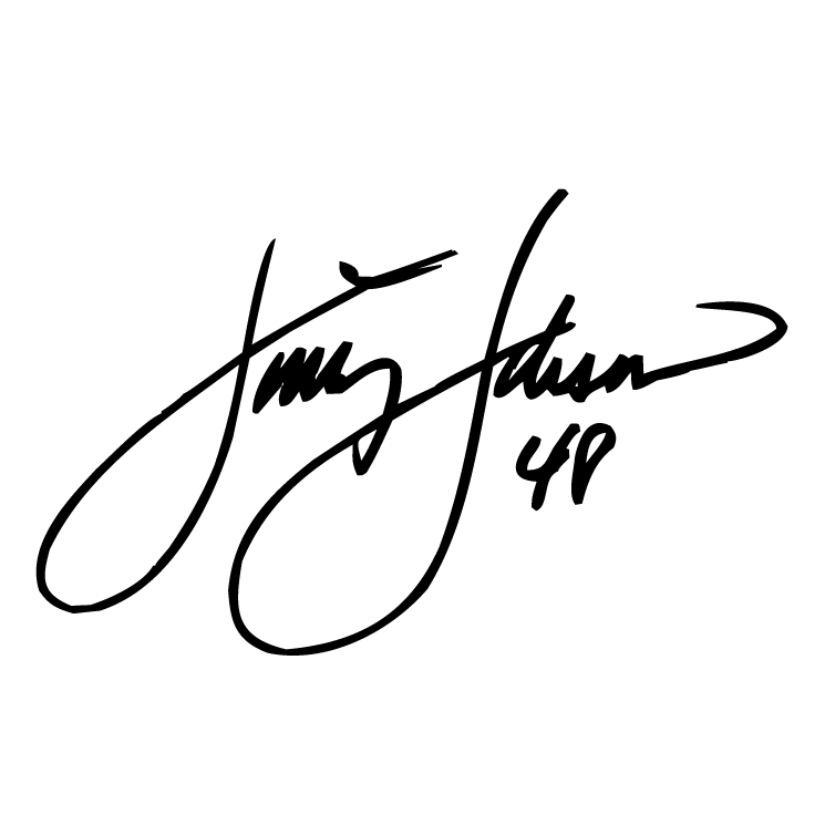free vector Jimmie johnson signature