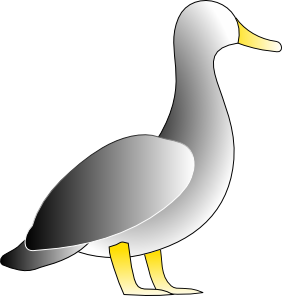 free vector Jonathon's Duck clip art