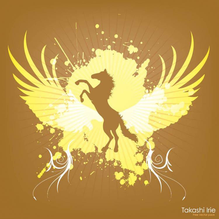 free vector Jumping Horse Graphics