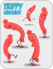 free vector Kablam Trippy Sausage clip art