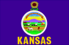 free vector Kansasflag clip art