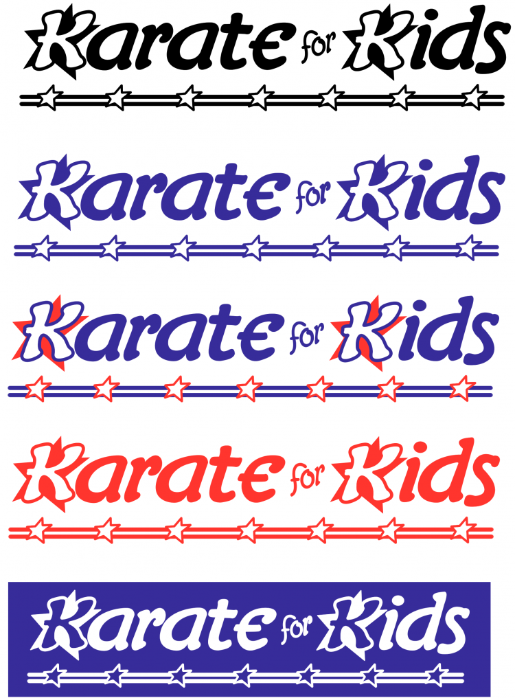 free vector Karate for kids