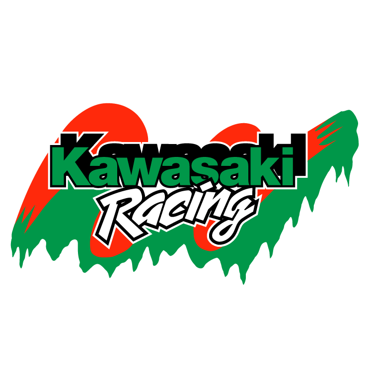 free vector Kawasaki racing