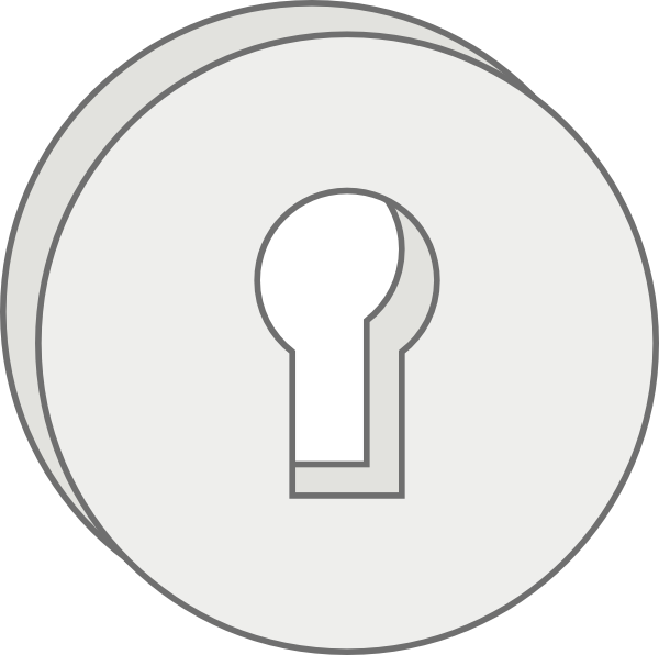 free vector Key Lock Hole clip art