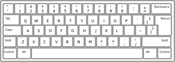 free vector Keyboard clip art