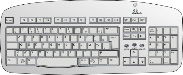 free vector Keyboard clip art