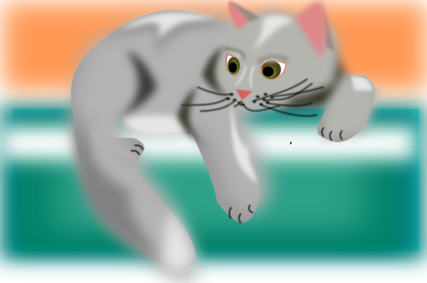 free vector Kitten clip art