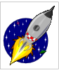 free vector Kliponius Cartoon Rocket clip art