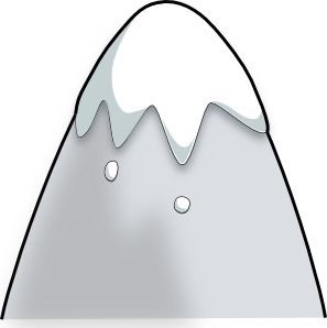 free vector Kliponius Mountain In A Cartoon Style clip art