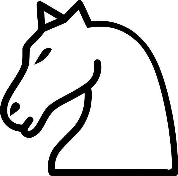 free vector Knight Chess Piece clip art