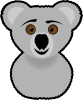 free vector Koala clip art
