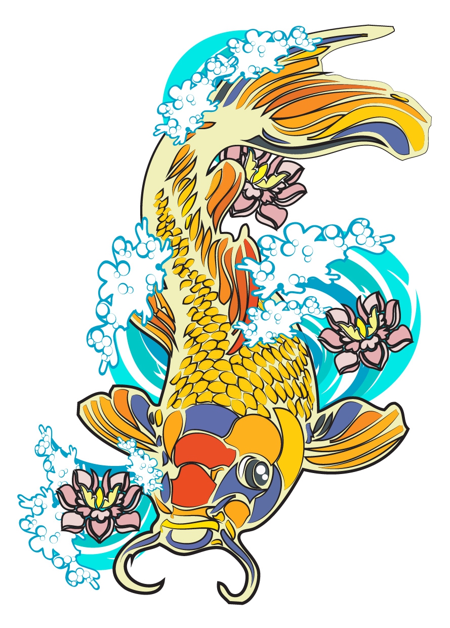 Koifish (132941) Free AI, EPS Download / 4 Vector