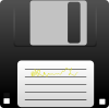 free vector Kuba Floppy Disk clip art