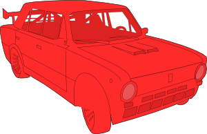 free vector Lada Car clip art