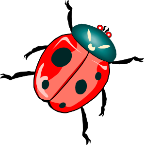 free vector Lady Bug clip art