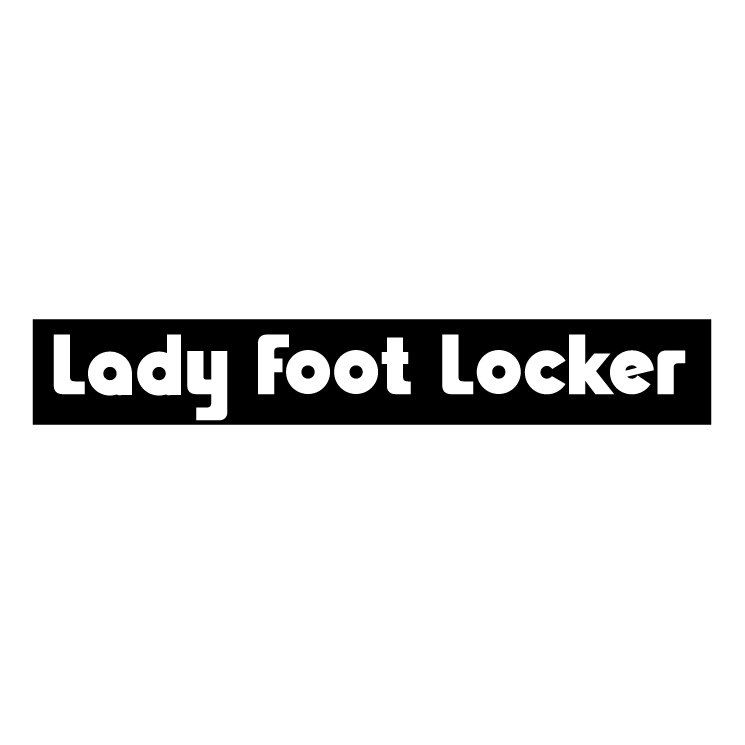 free vector Lady foot locker