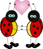 free vector Ladybugs Cartoon clip art