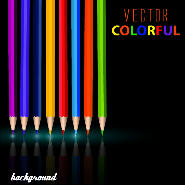 free vector Lead creative design background color vector 2