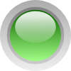 free vector Led Circle (green) clip art