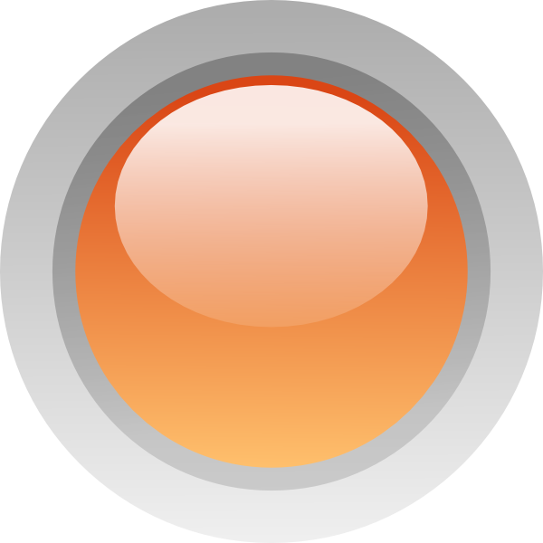 free vector Led Circle (orange) clip art