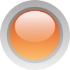 free vector Led Circle (orange) clip art