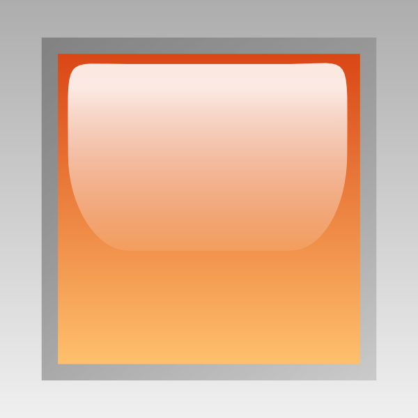 free vector Led Square (orange) clip art