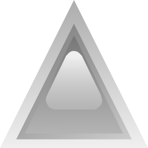 free vector Led Triangular 1 (grey) clip art
