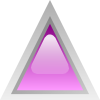 free vector Led Triangular 1 (purple) clip art