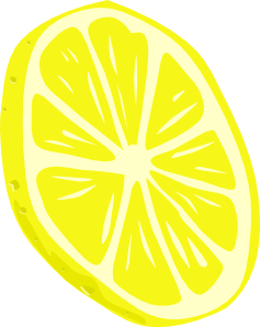 free vector Lemon (slice) clip art