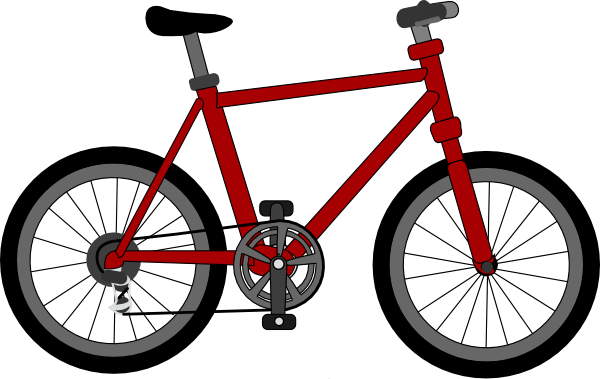 free vector Lescinqailes Bicycle clip art