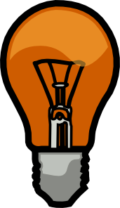 Light Bulb clip art (113532) Free SVG Download / 4 Vector