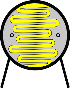 free vector Light Dependant Resistor Ldr clip art