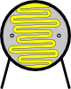 free vector Light Dependant Resistor Ldr clip art