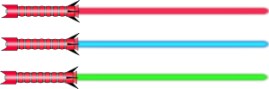 free vector Lightsaber  clip art