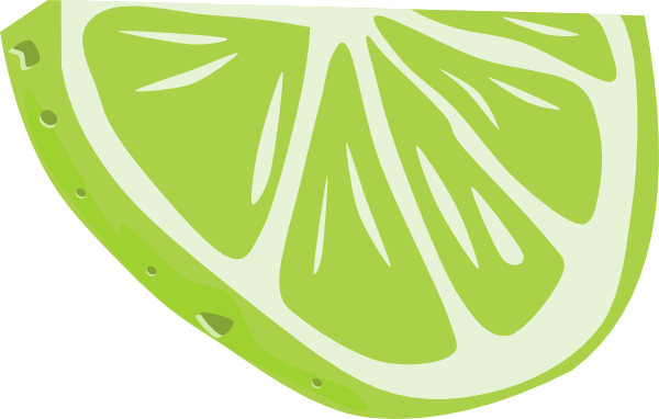 free vector Lime (half Slice) clip art