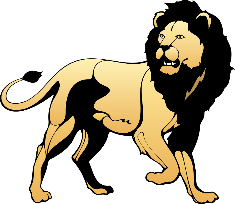 Lion (99078) Free SVG Download / 4 Vector