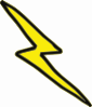 free vector Lnxwalt Cheap Lightning Bolt clip art