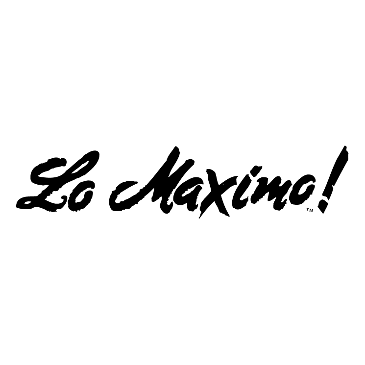 Lo maximo (67019) Free EPS, SVG Download / 4 Vector