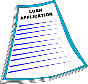 free vector Loan Application clip art
