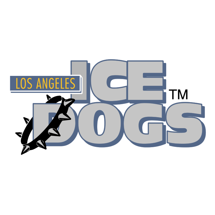 free vector Long angeles ice dogs 0