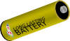 free vector Long Lasting Battery clip art