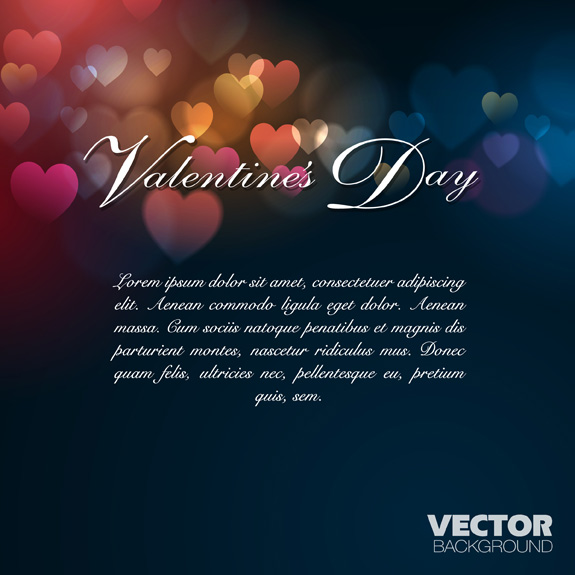 free vector Love vector background dream