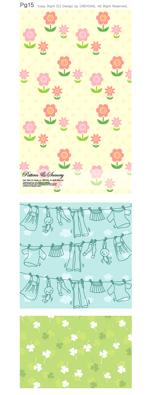 free vector Lovely background series vector 2