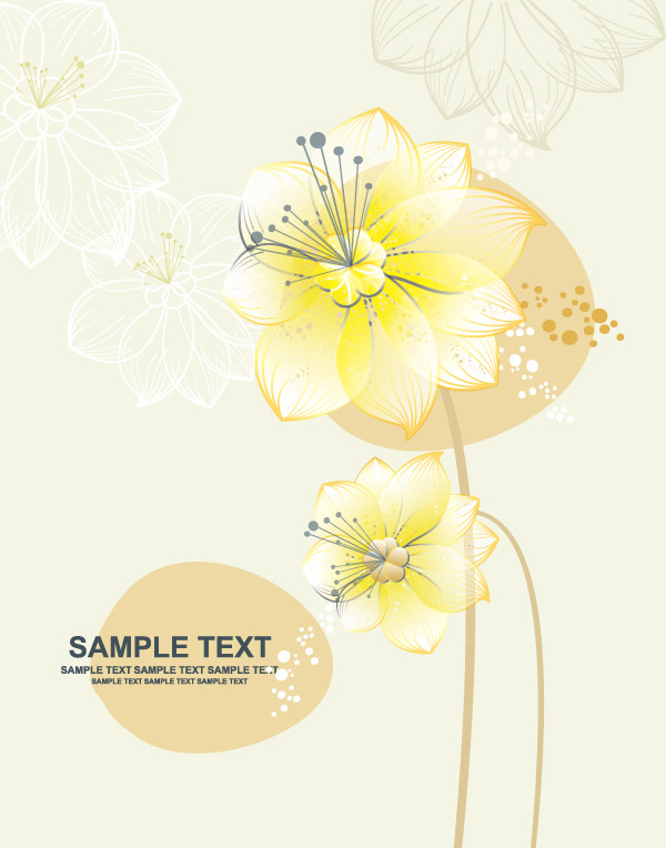 Lovely flowers (20798) Free EPS Download / 4 Vector