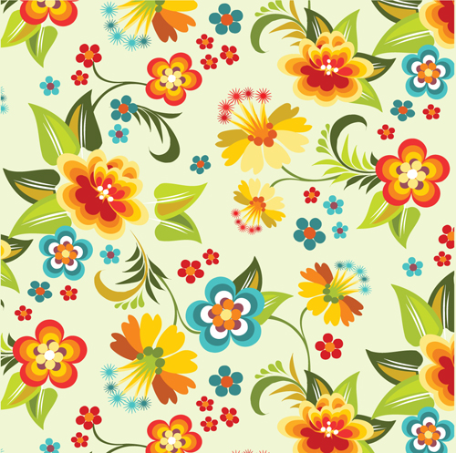 Lovely flowers background (20598) Free EPS Download / 4 Vector