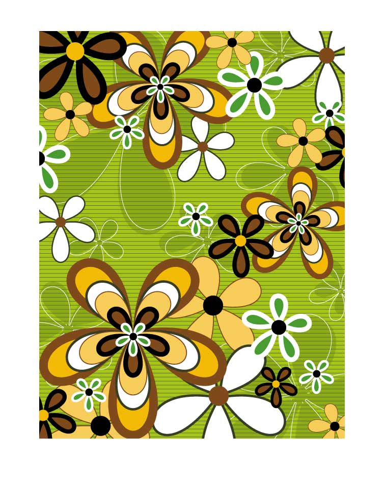 free vector Lovely flowers vector background